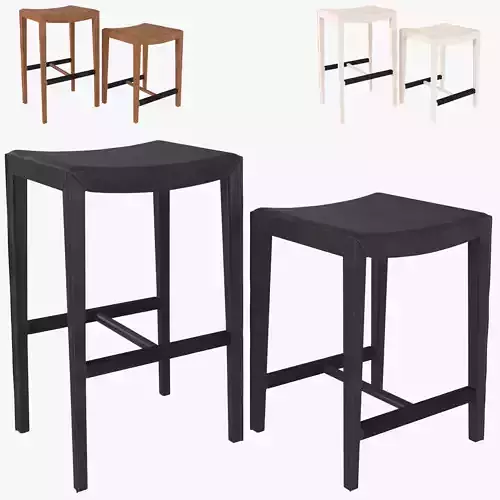 Folio Backless Bar Stool