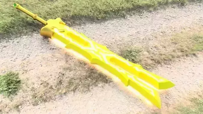 Great Thunderblade 3D printable model from legend of zelda  3D print model