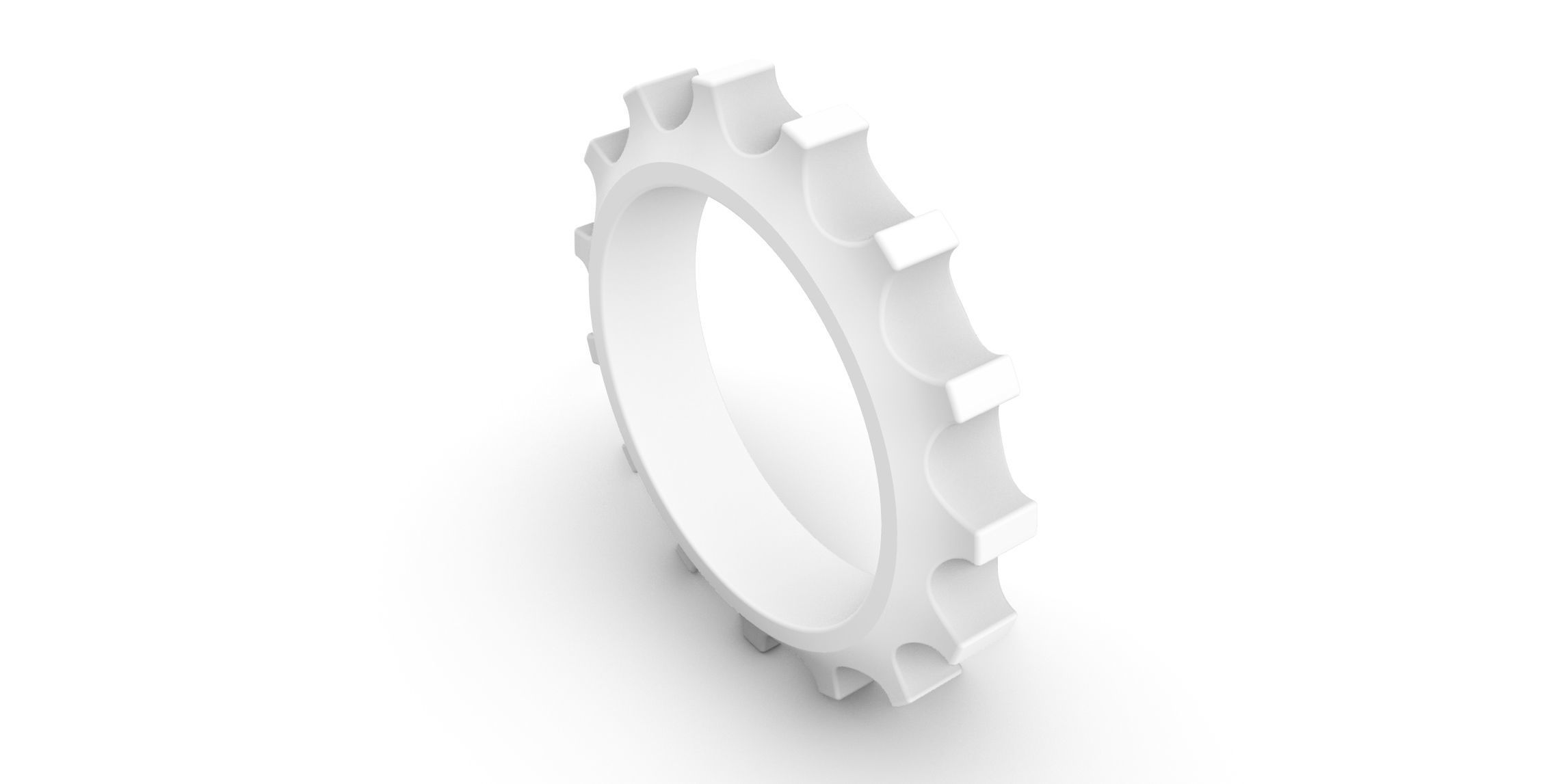 Gear Ring for partners 3D print model_2