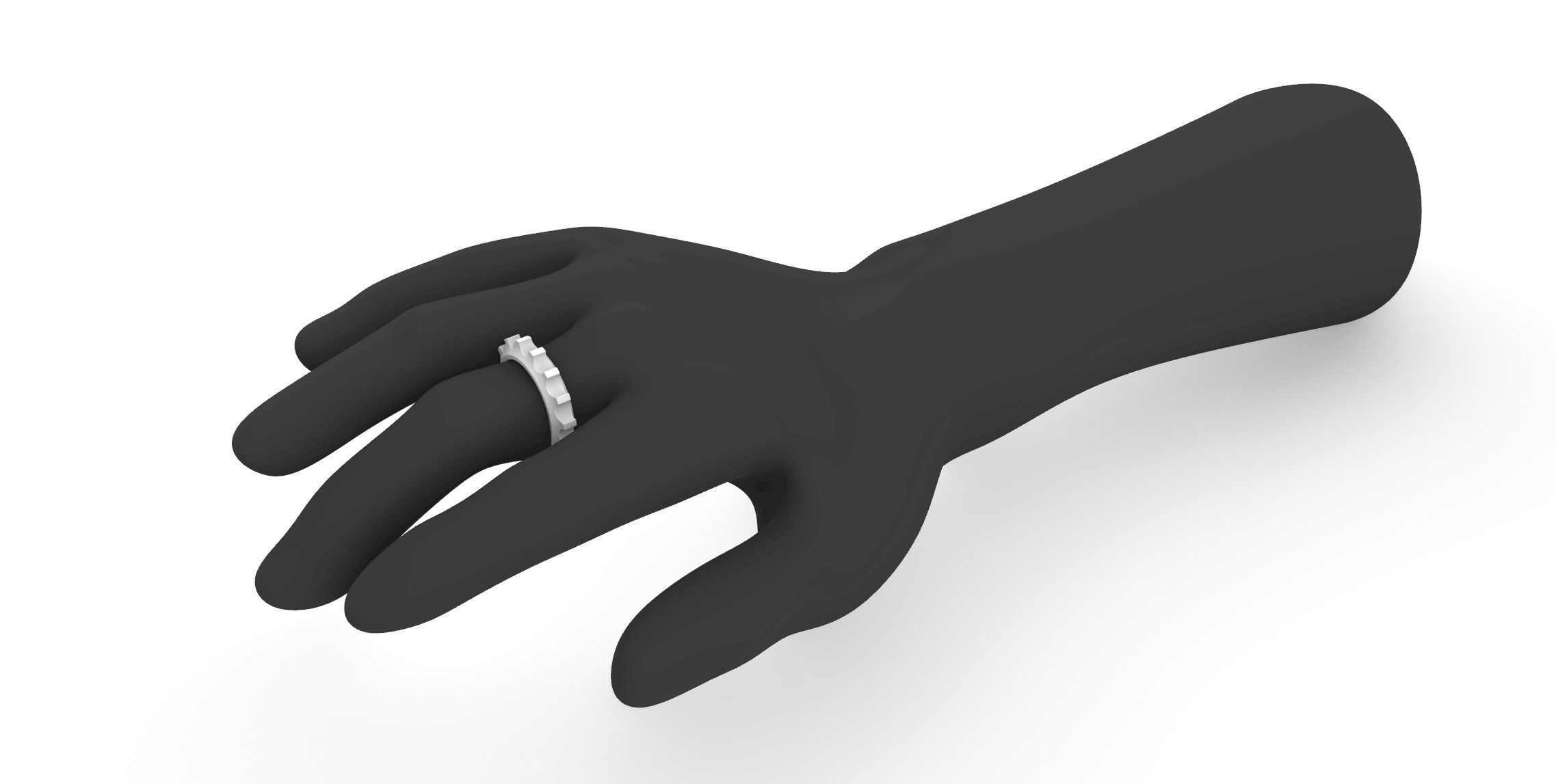 Gear Ring for partners 3D print model_1