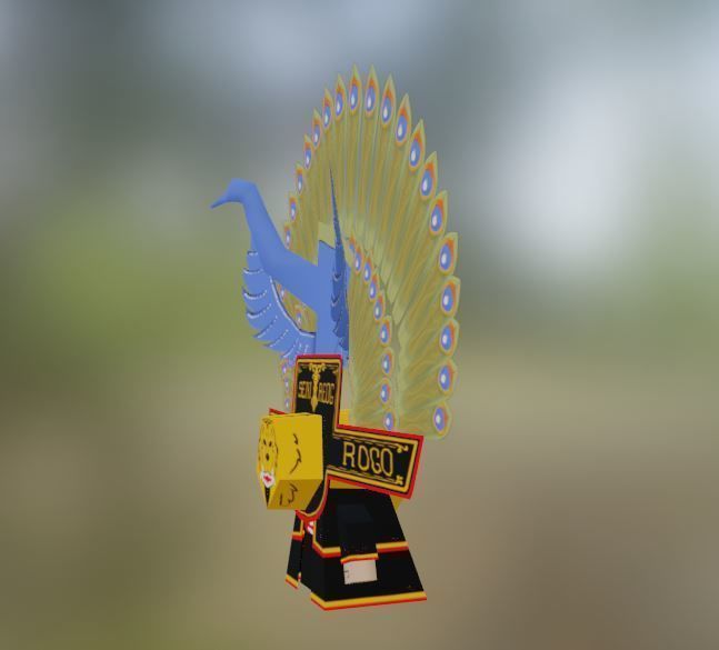 Singo Barong Reog Ponorogo Low-poly 3D model_1