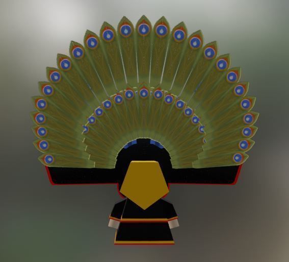 Singo Barong Reog Ponorogo Low-poly 3D model_2