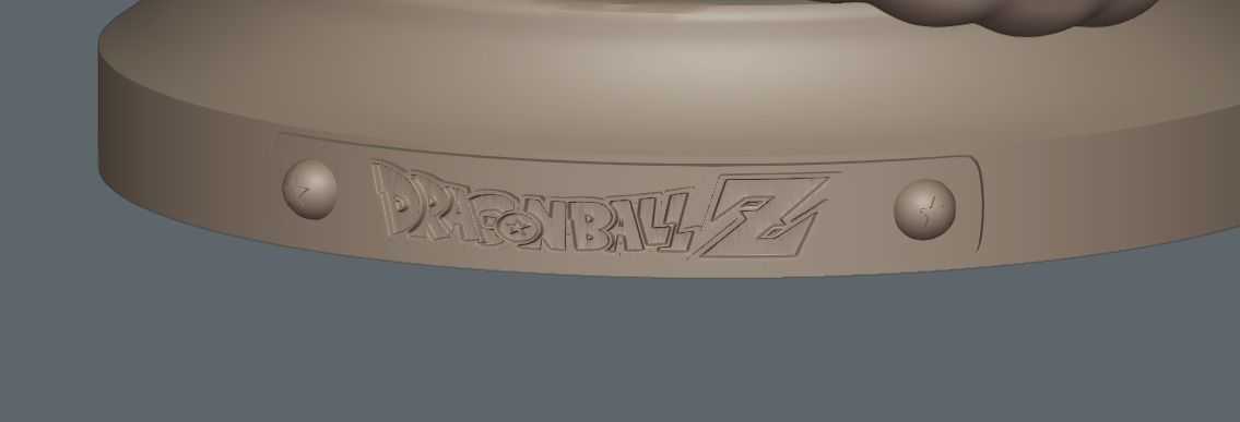 Dragonball Shenron Statue - STL 3d printing file 3D print model 3D print model_13