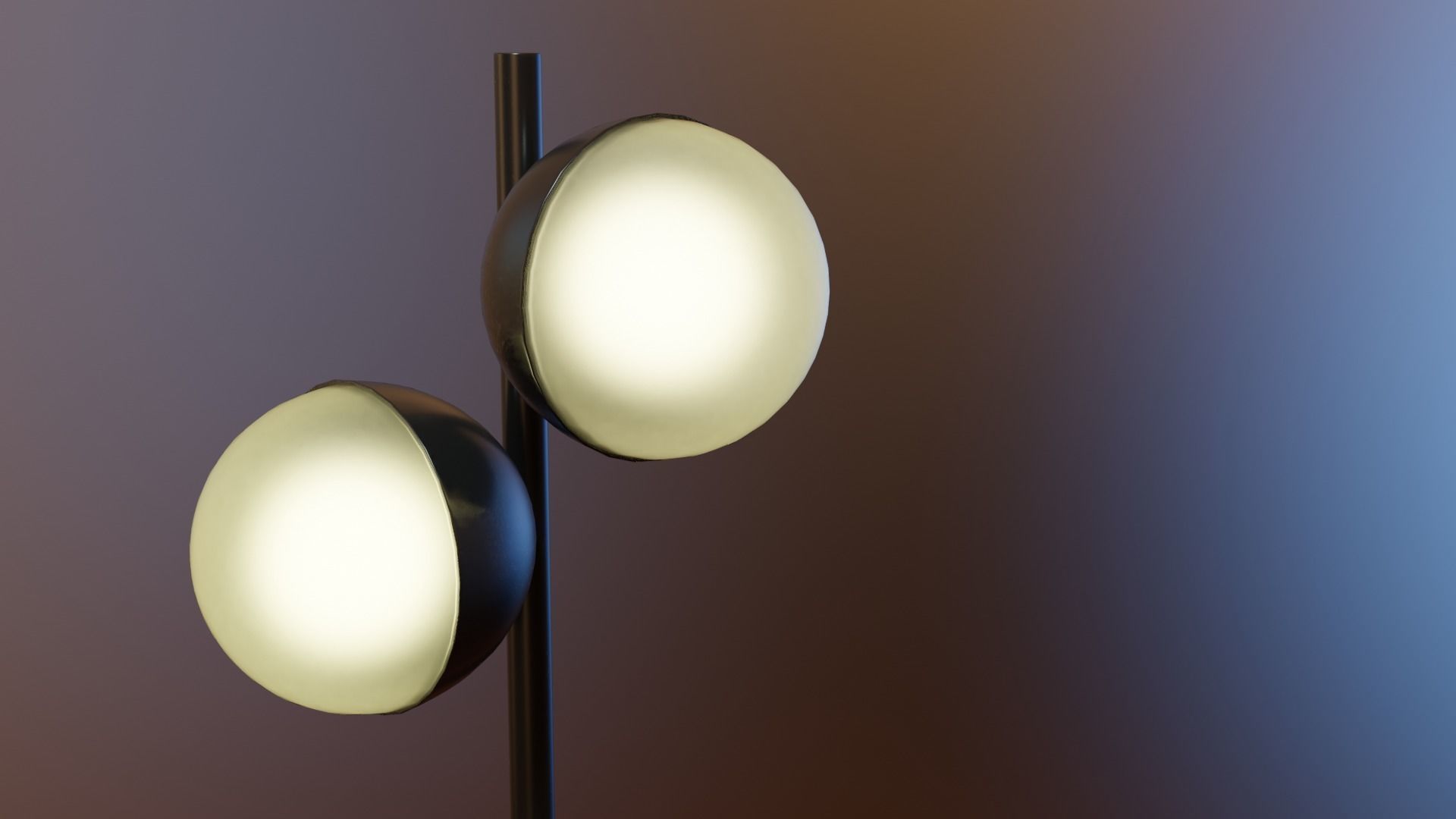 deco lamp 3D model_1