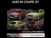 Audi 80 coupe GT low poly personal car Low-poly 3D model_1