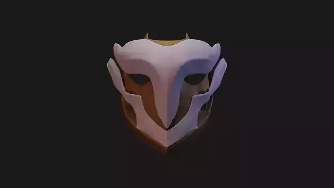 Arcane Ekko Mask 3D model