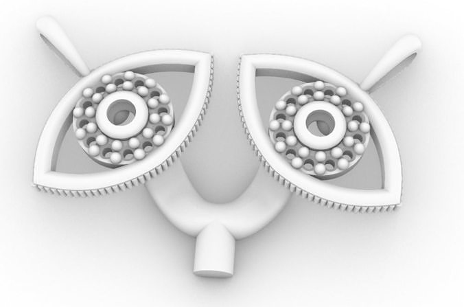 eye 11 3D print model