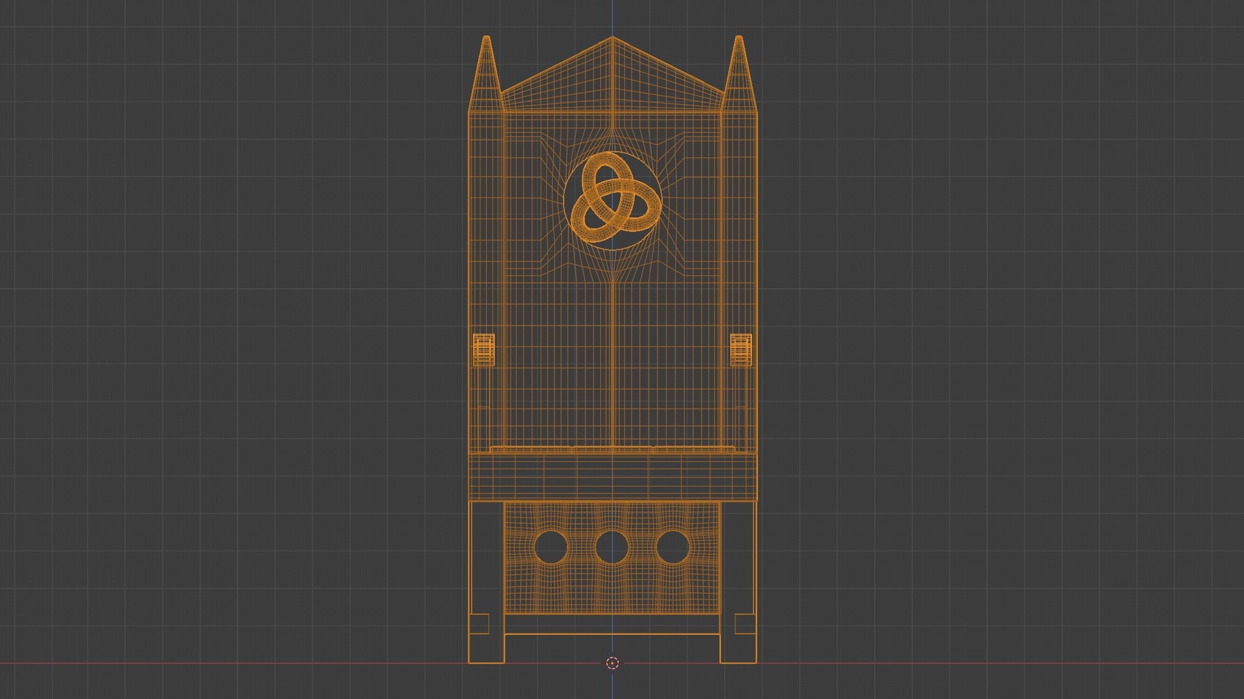 Old Chair Full Set 3D model_20
