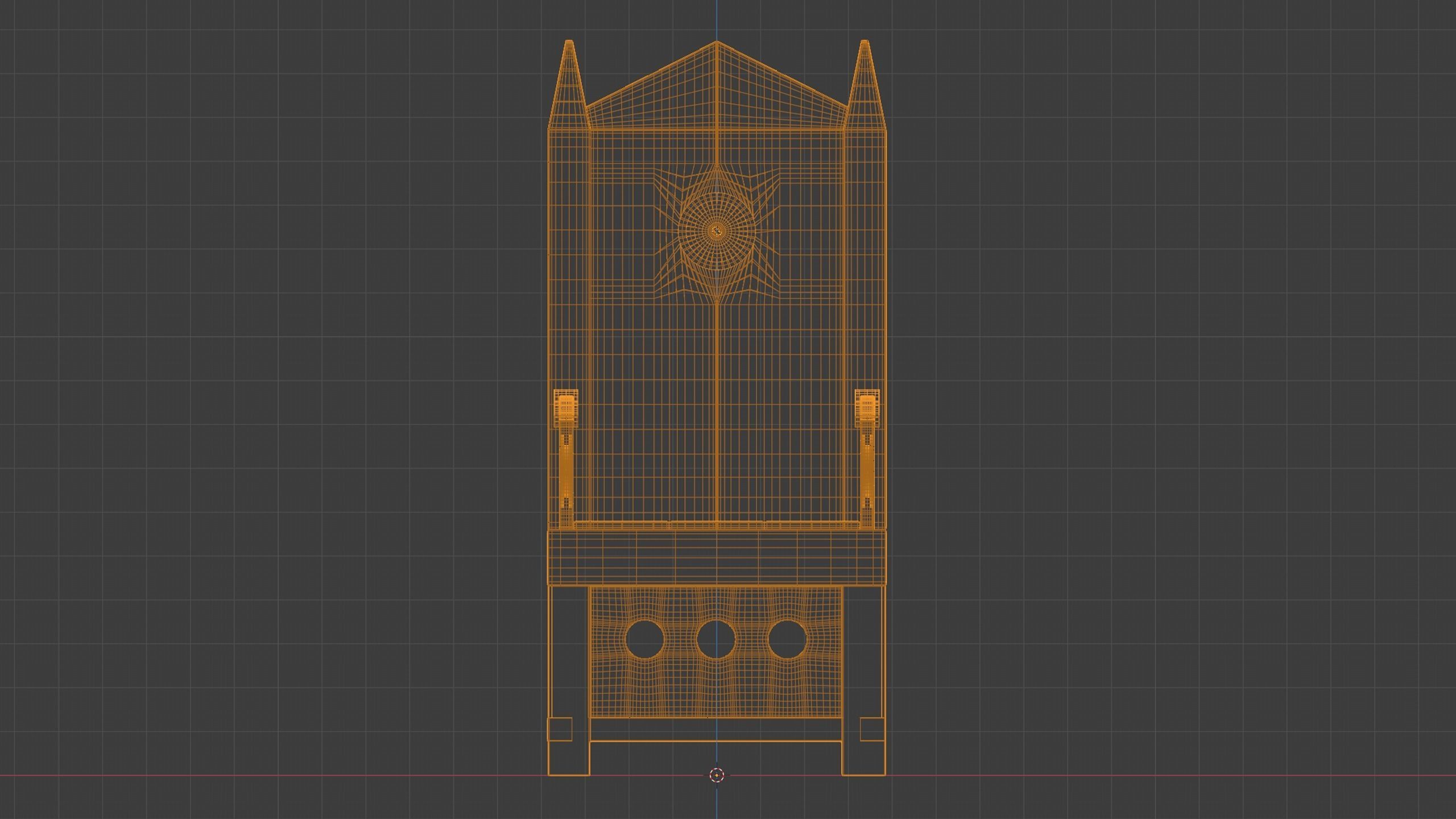 Old Chair Full Set 3D model_21