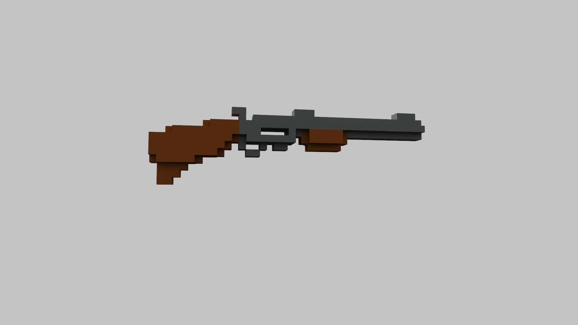 Pump Voxel Low-poly 3D model_28