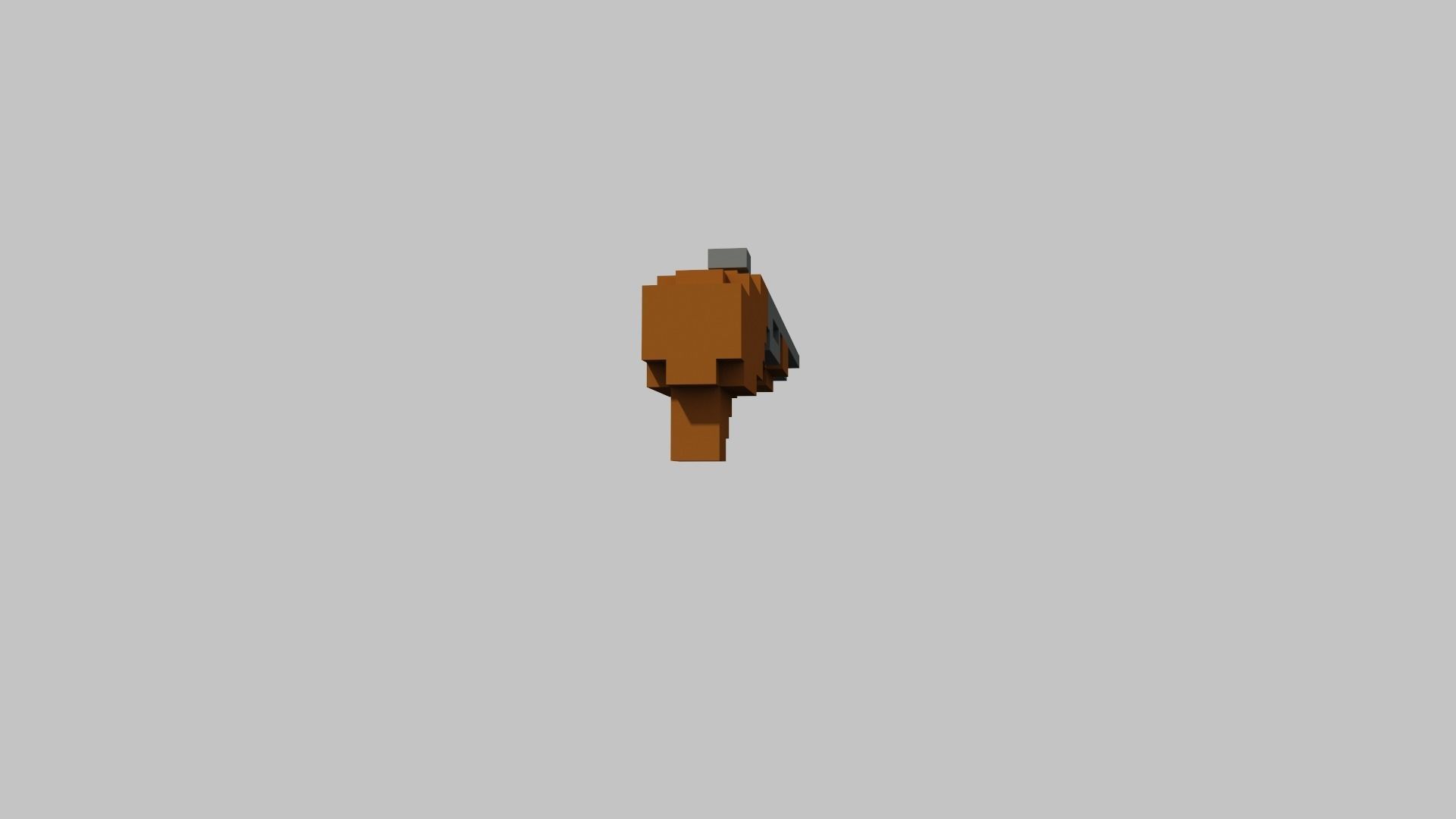 Pump Voxel Low-poly 3D model_22