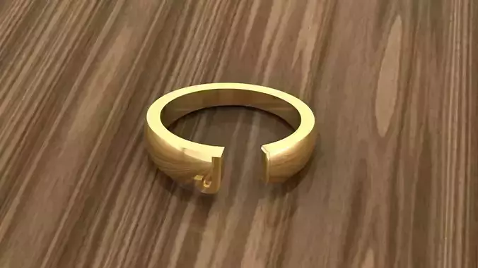 Alphabet Ring J