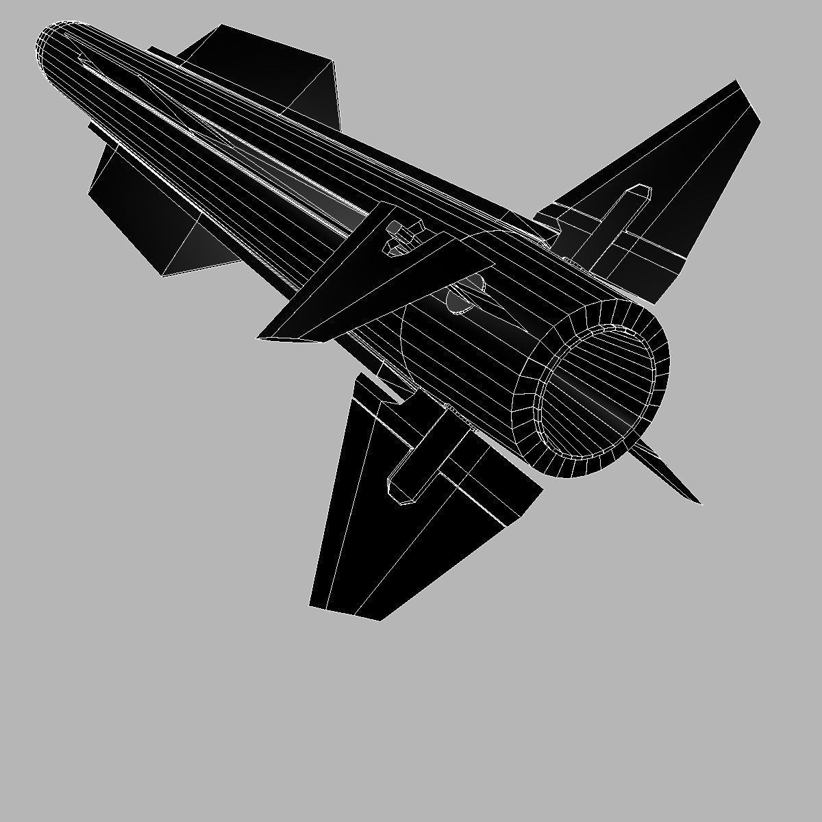 SM-2 Blk IIIA Missile 3D model_8