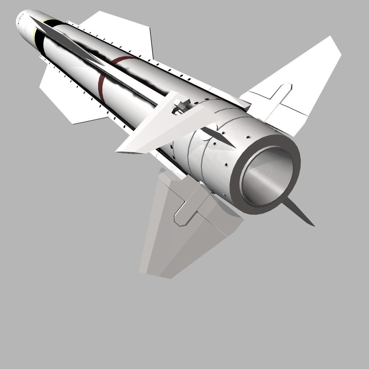 SM-2 Blk IIIA Missile 3D model_4