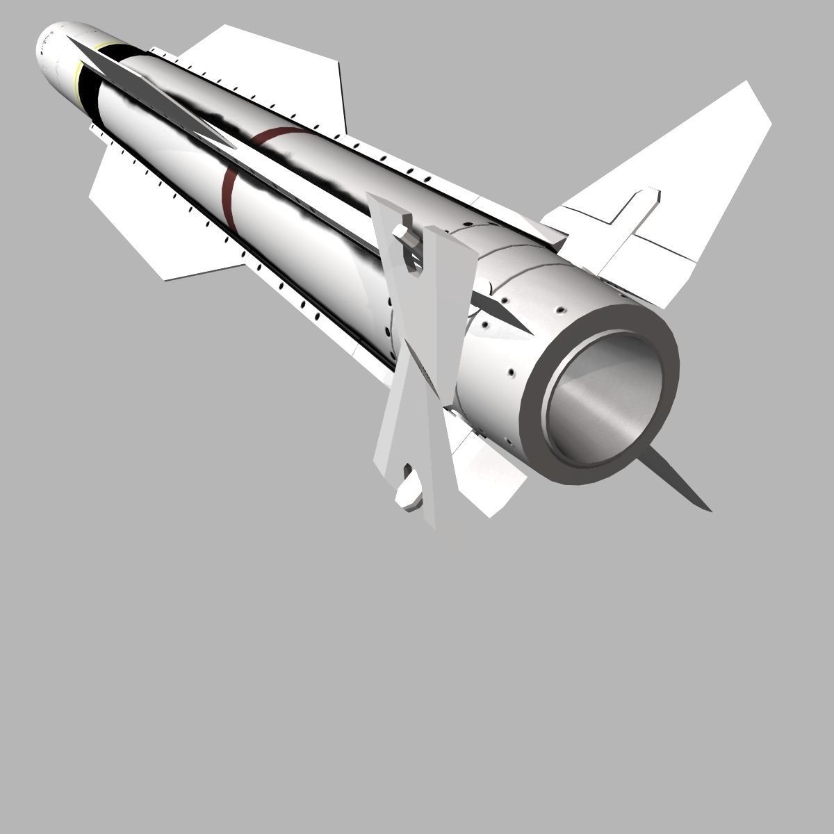 SM-2 Blk IIIA Missile 3D model_5