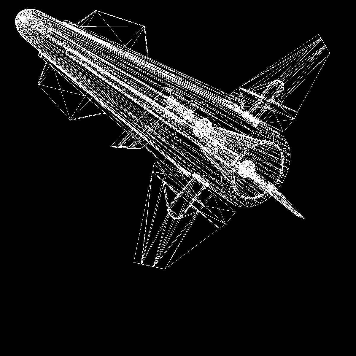 SM-2 Blk IIIA Missile 3D model_13