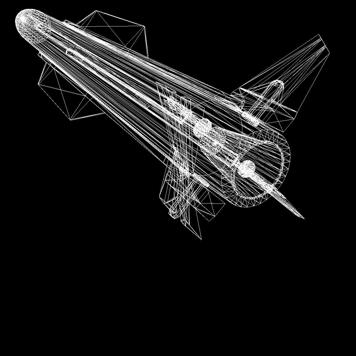 SM-2 Blk IIIA Missile 3D model_14