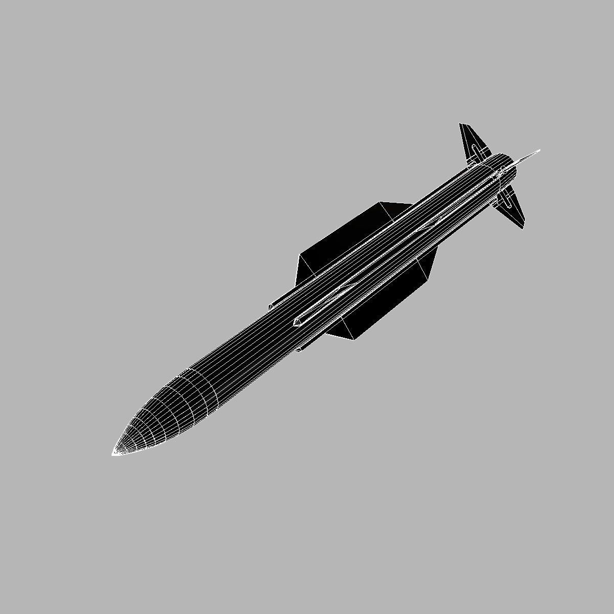 SM-2 Blk IIIA Missile 3D model_6