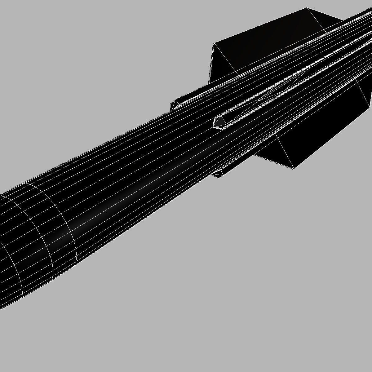 SM-2 Blk IIIA Missile 3D model_7