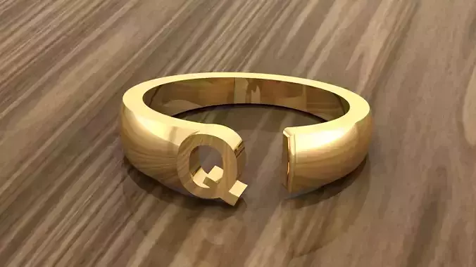 Alphabet Ring Q