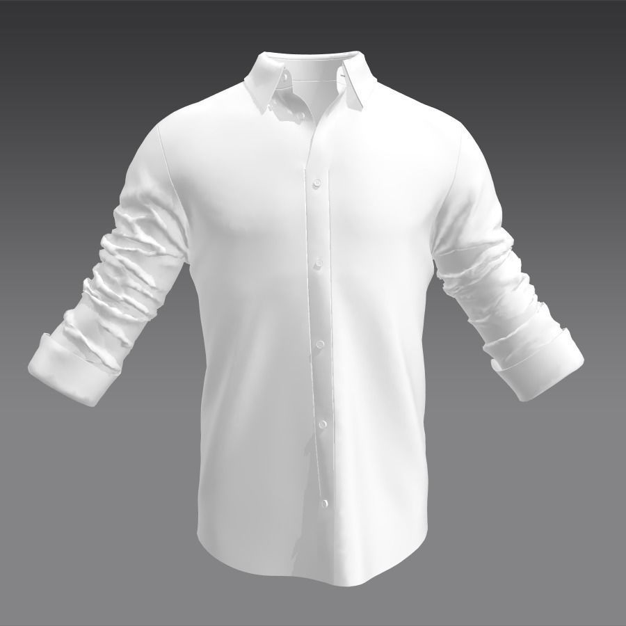 shirt 3D model_2