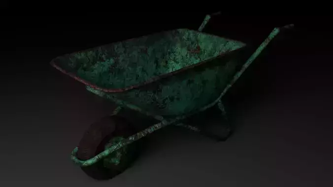 Wheelbarrow old