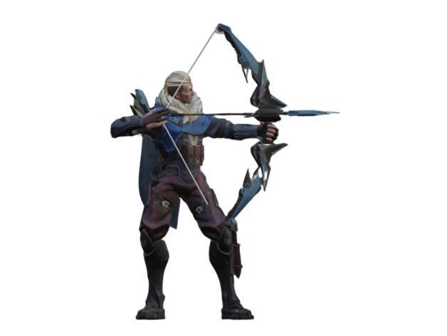 VALORANT SOVA 3D print model_1