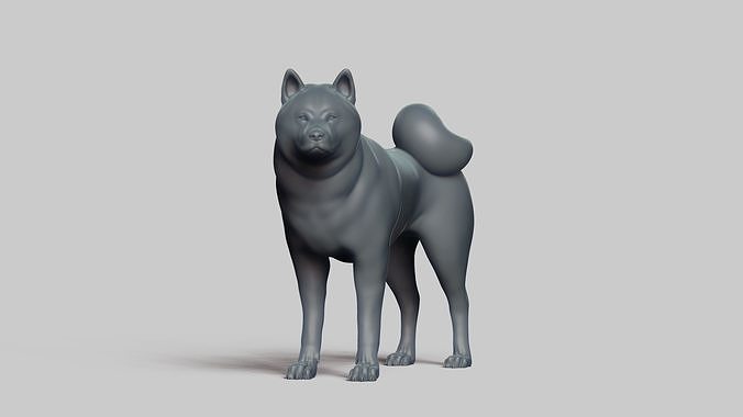 Shiba Inu V1 3D print model
