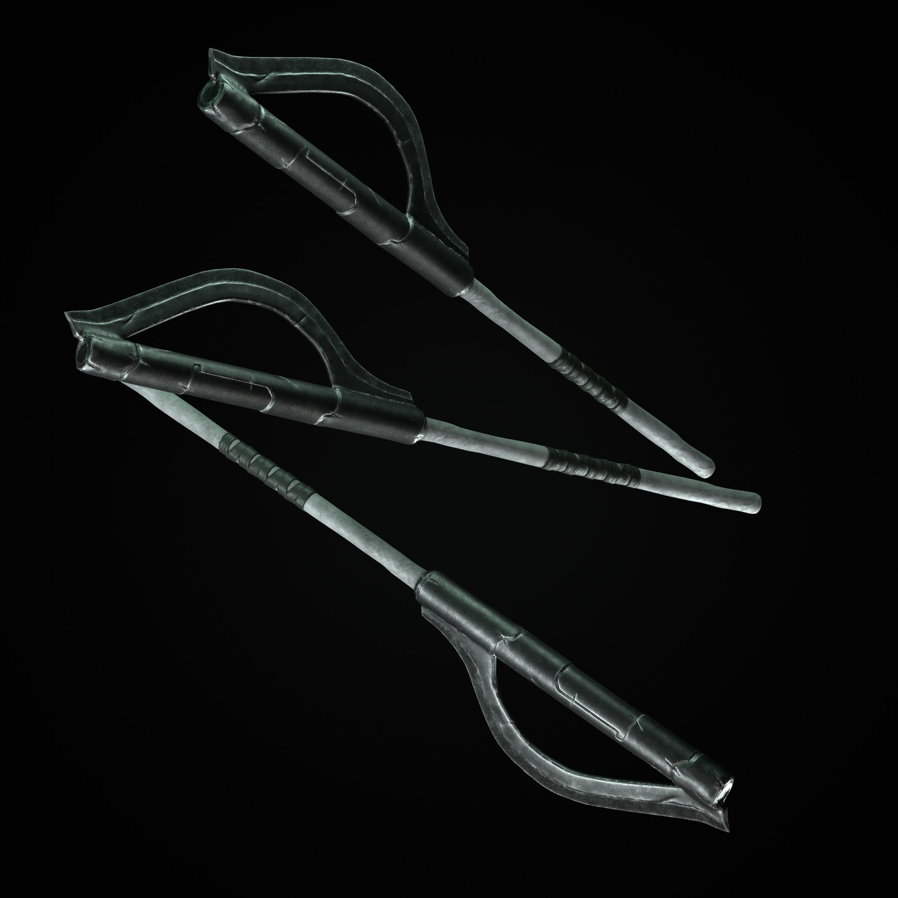 Spear-Stun Mark III Low-poly 3D model_7