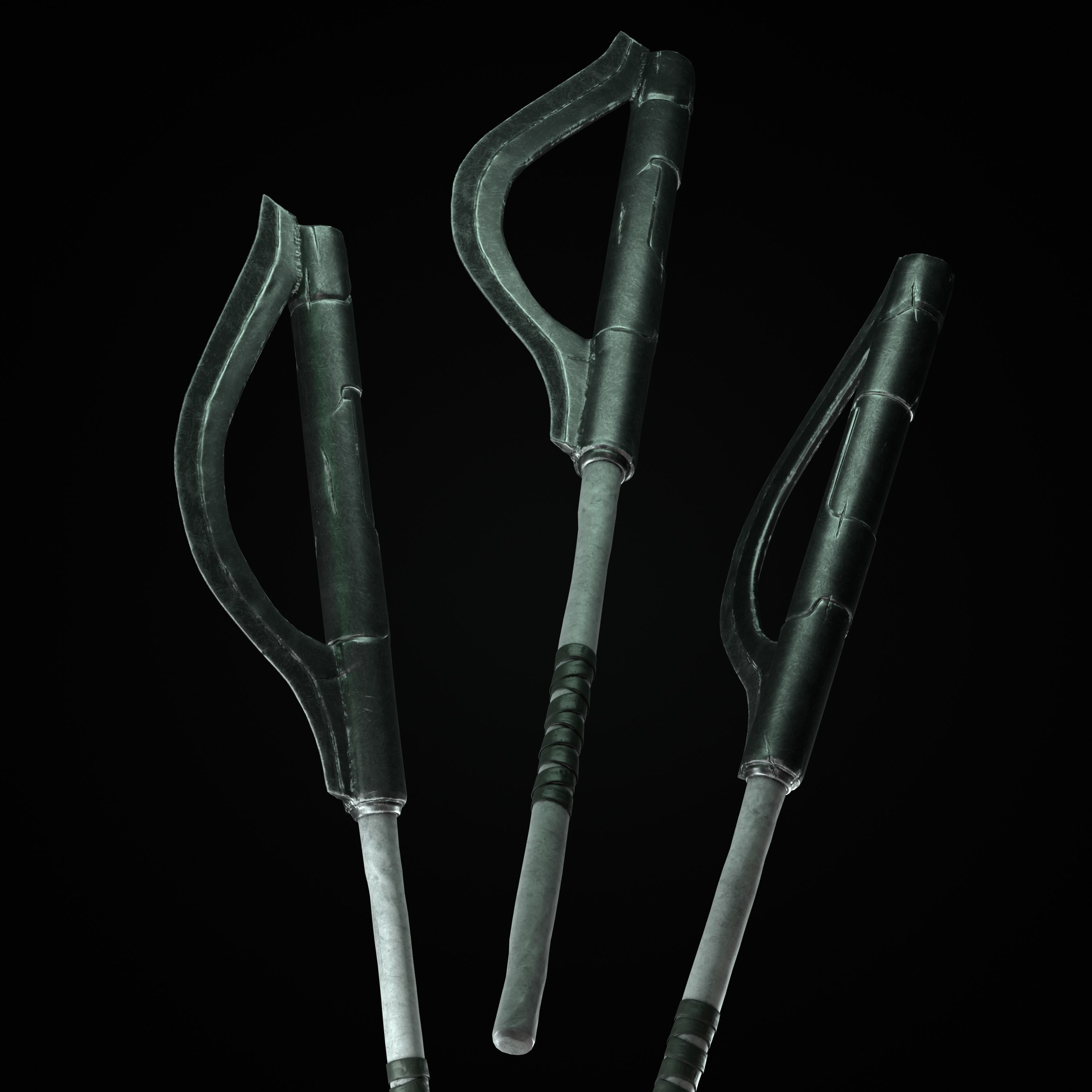 Spear-Stun Mark III Low-poly 3D model_9
