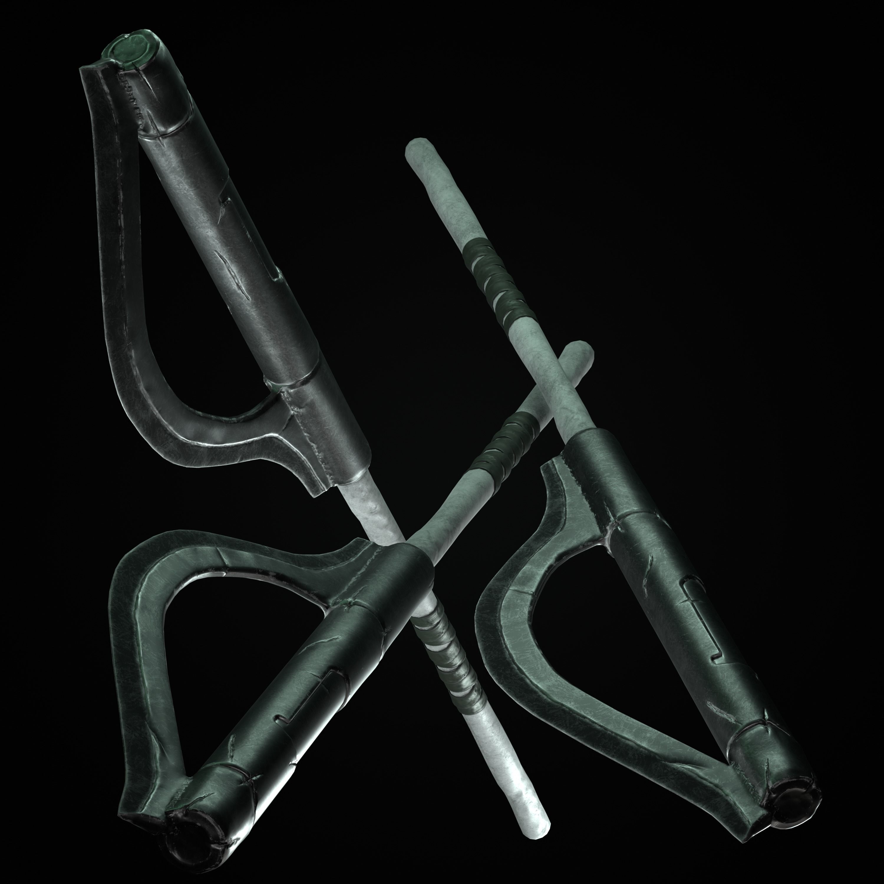 Spear-Stun Mark III Low-poly 3D model_16