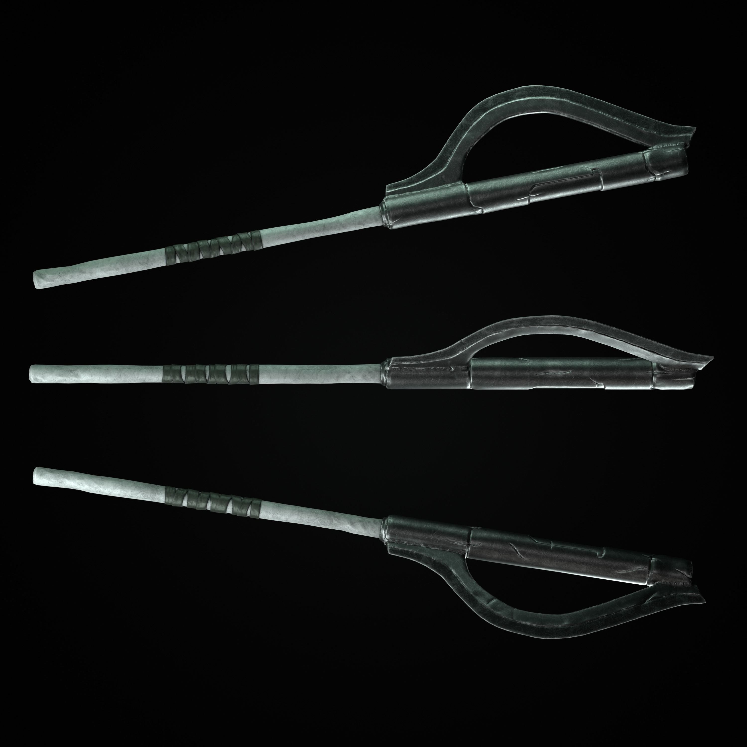 Spear-Stun Mark III Low-poly 3D model_8