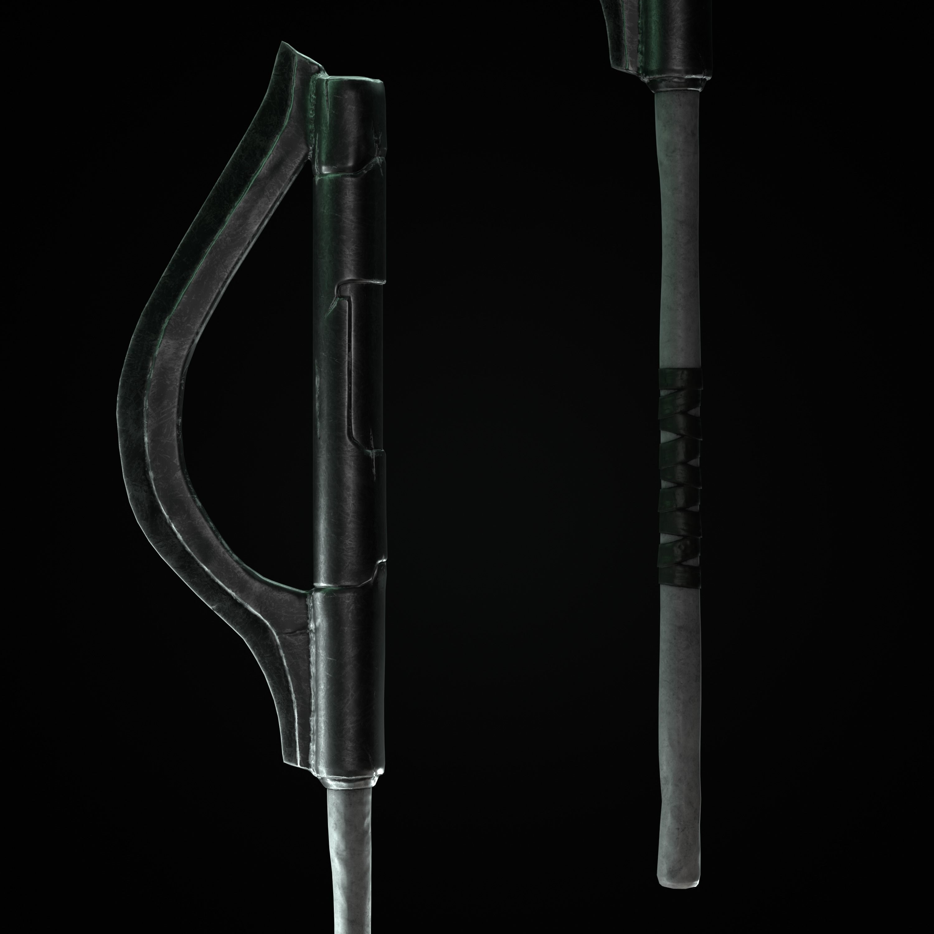 Spear-Stun Mark III Low-poly 3D model_5