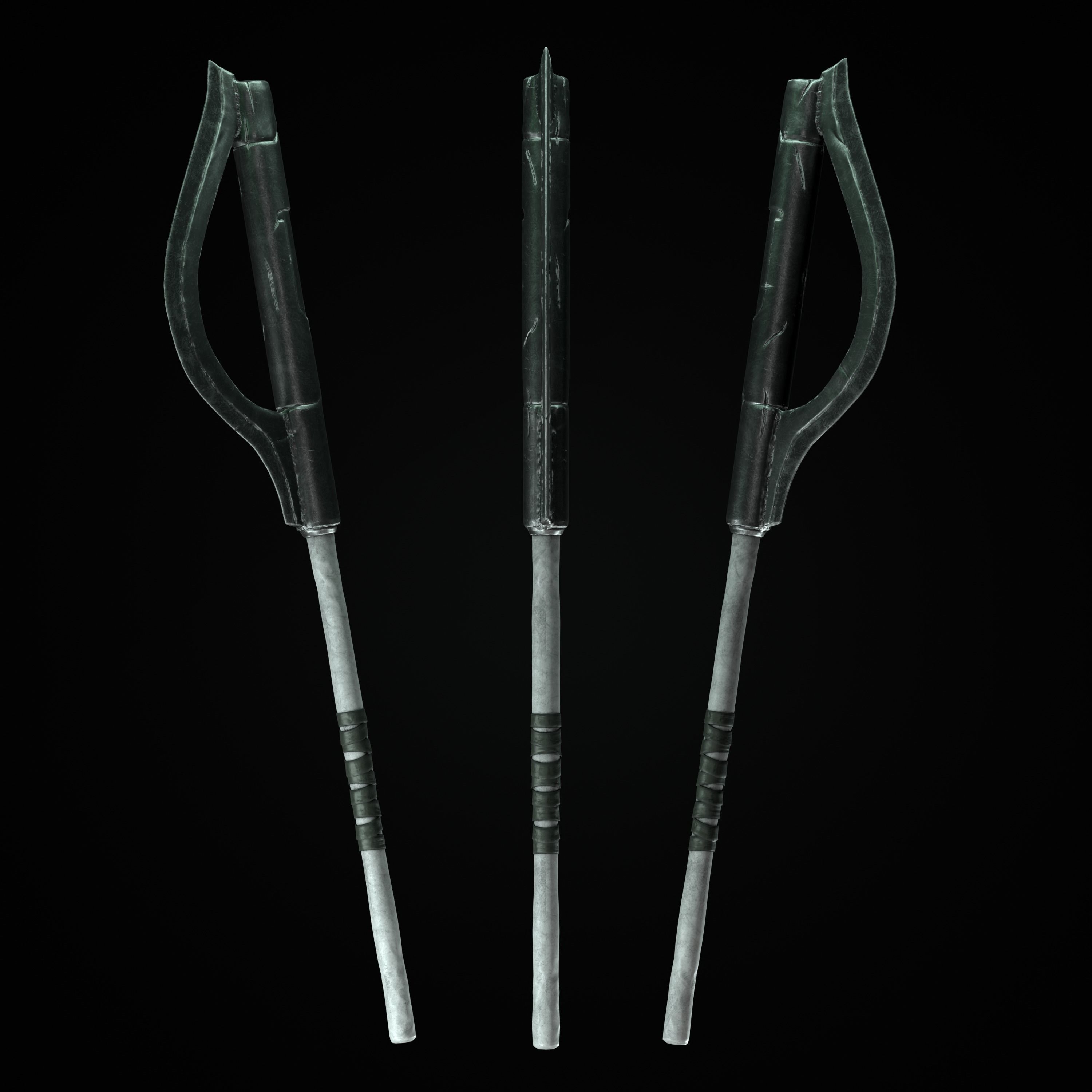 Spear-Stun Mark III Low-poly 3D model_3