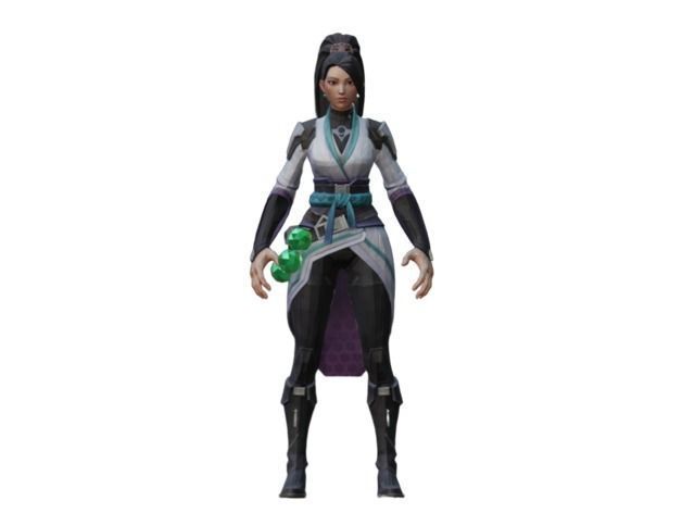 VALORANT SAGE 3D print model_4
