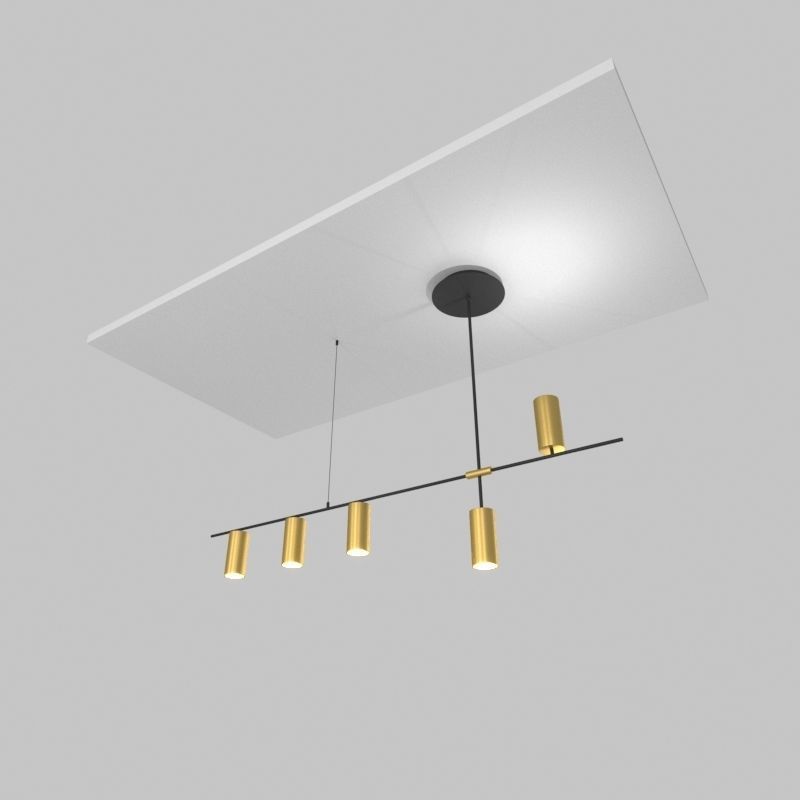 Golden Light 3D model_1
