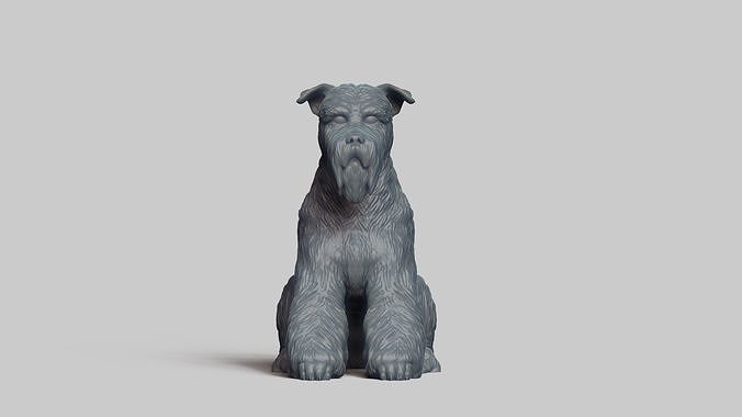 Schnauzer V2 3D print model