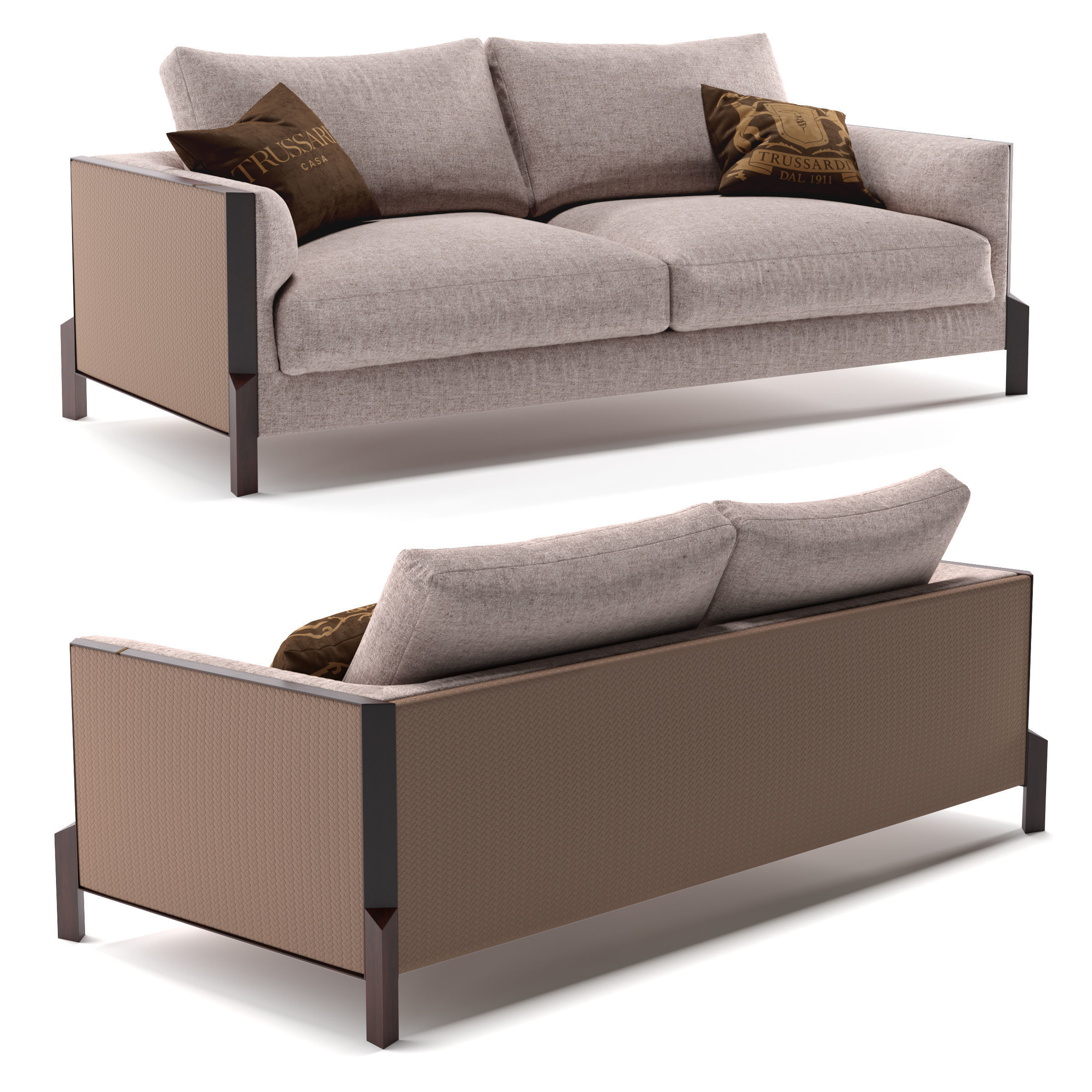 BAND LITE SOFA 3D model_3