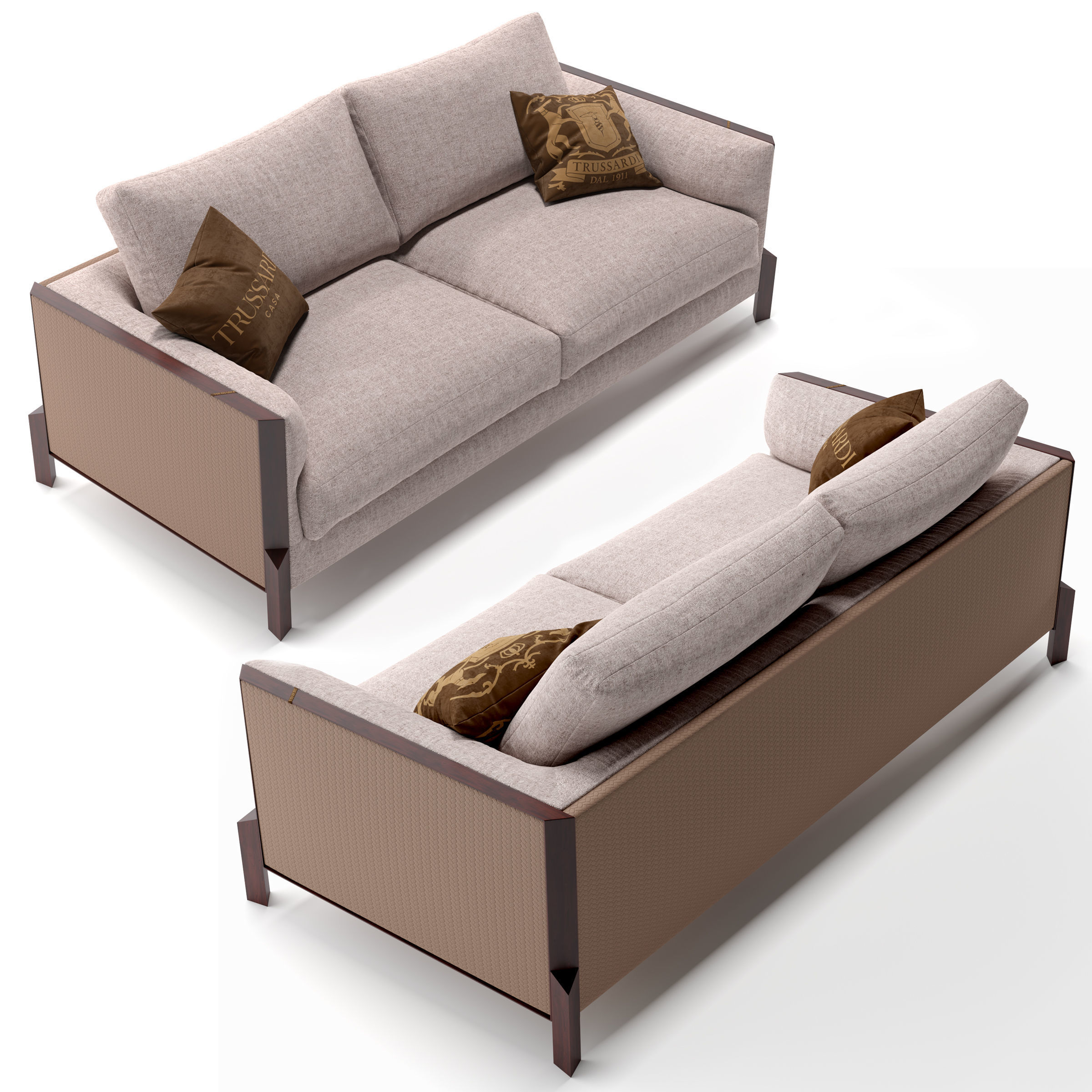 BAND LITE SOFA 3D model_1