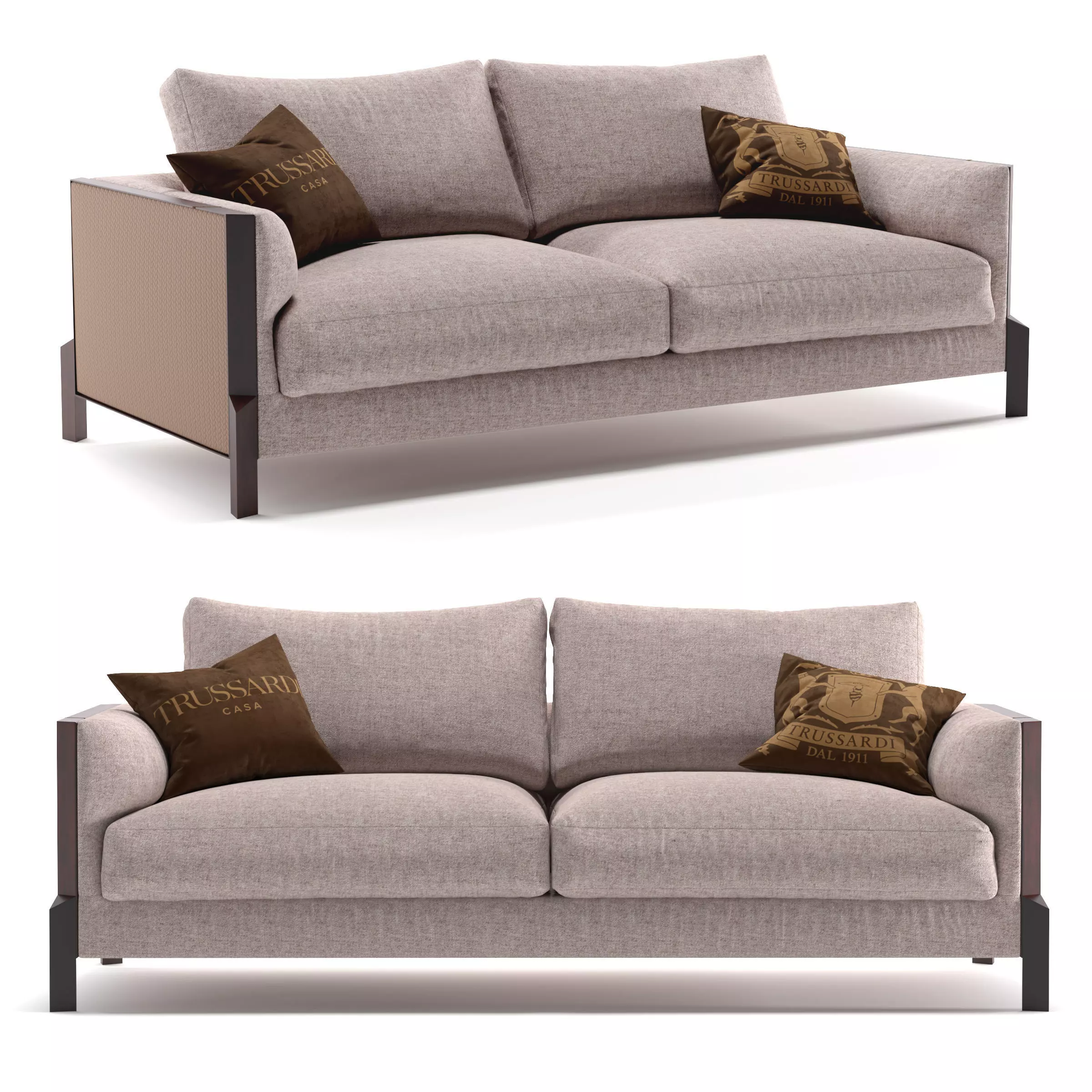 BAND LITE SOFA 3D model_0