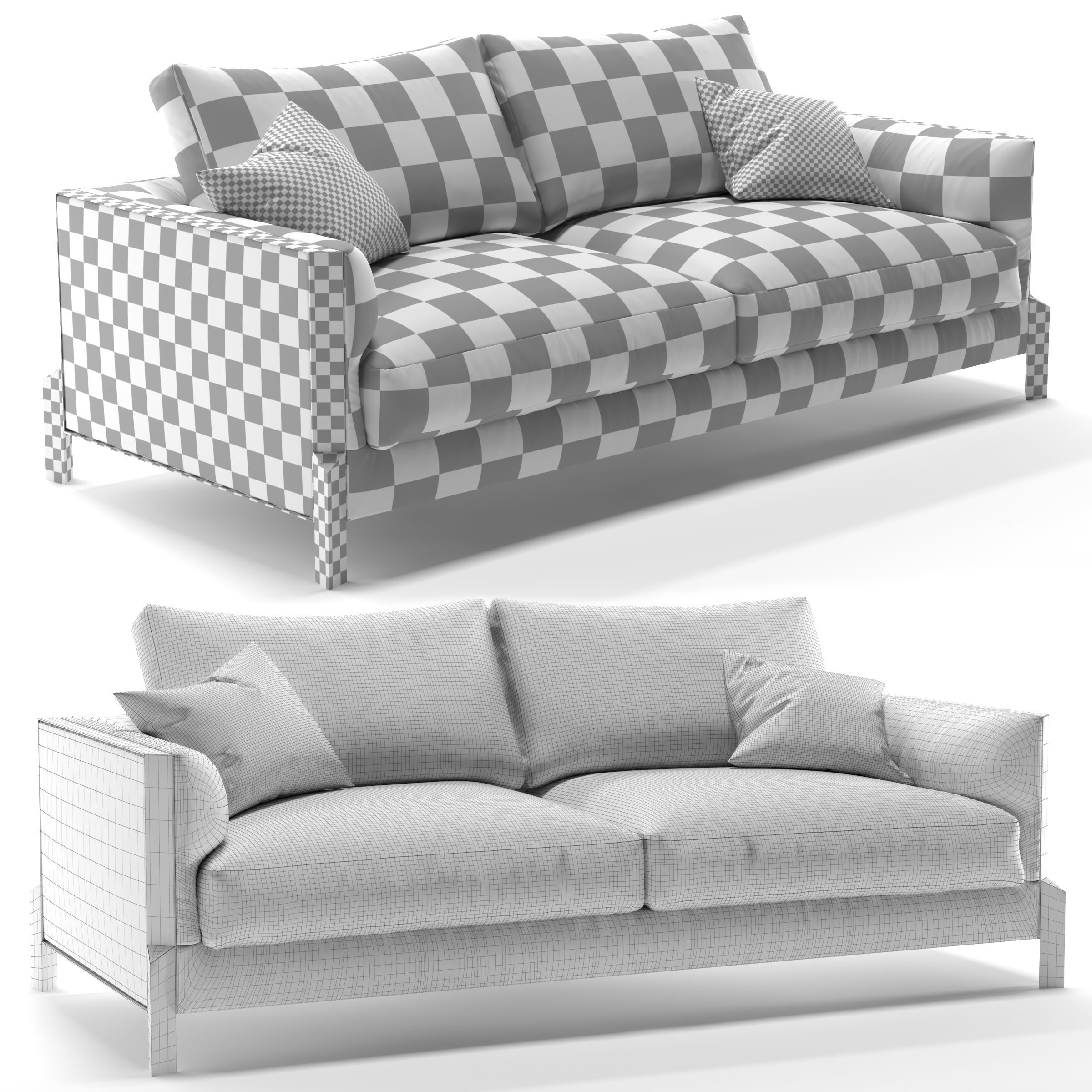 BAND LITE SOFA 3D model_4