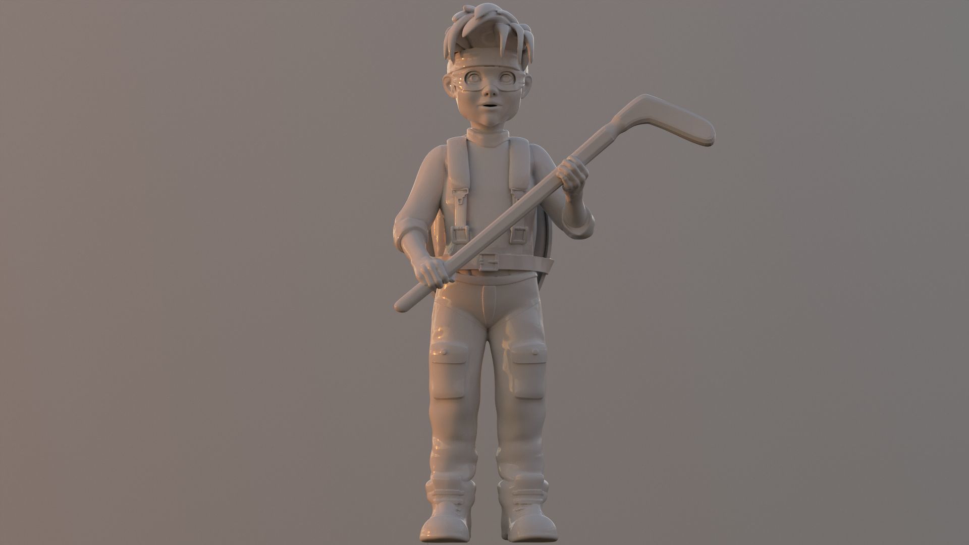 Zach TMNT 1987 Printable 3D print model_15