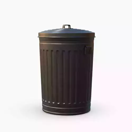 Metal Trascan 3D model
