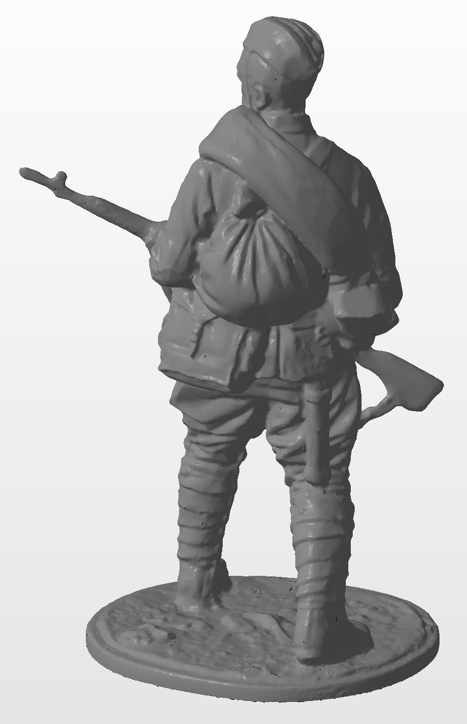 Soviet infantry 3D print model_2
