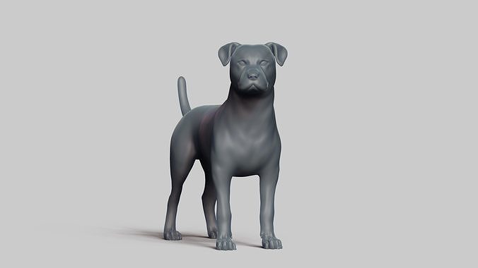Patterdale Terrier V1 3D print model