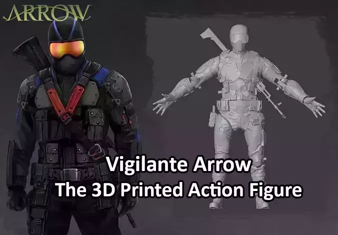 Vigilante Arrow Articulated Action Figure