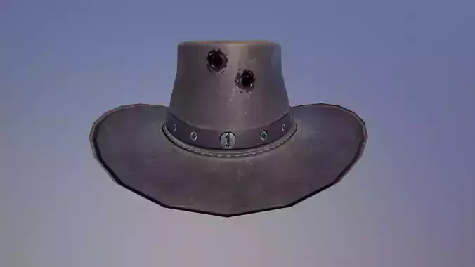 Old cowboy hat
