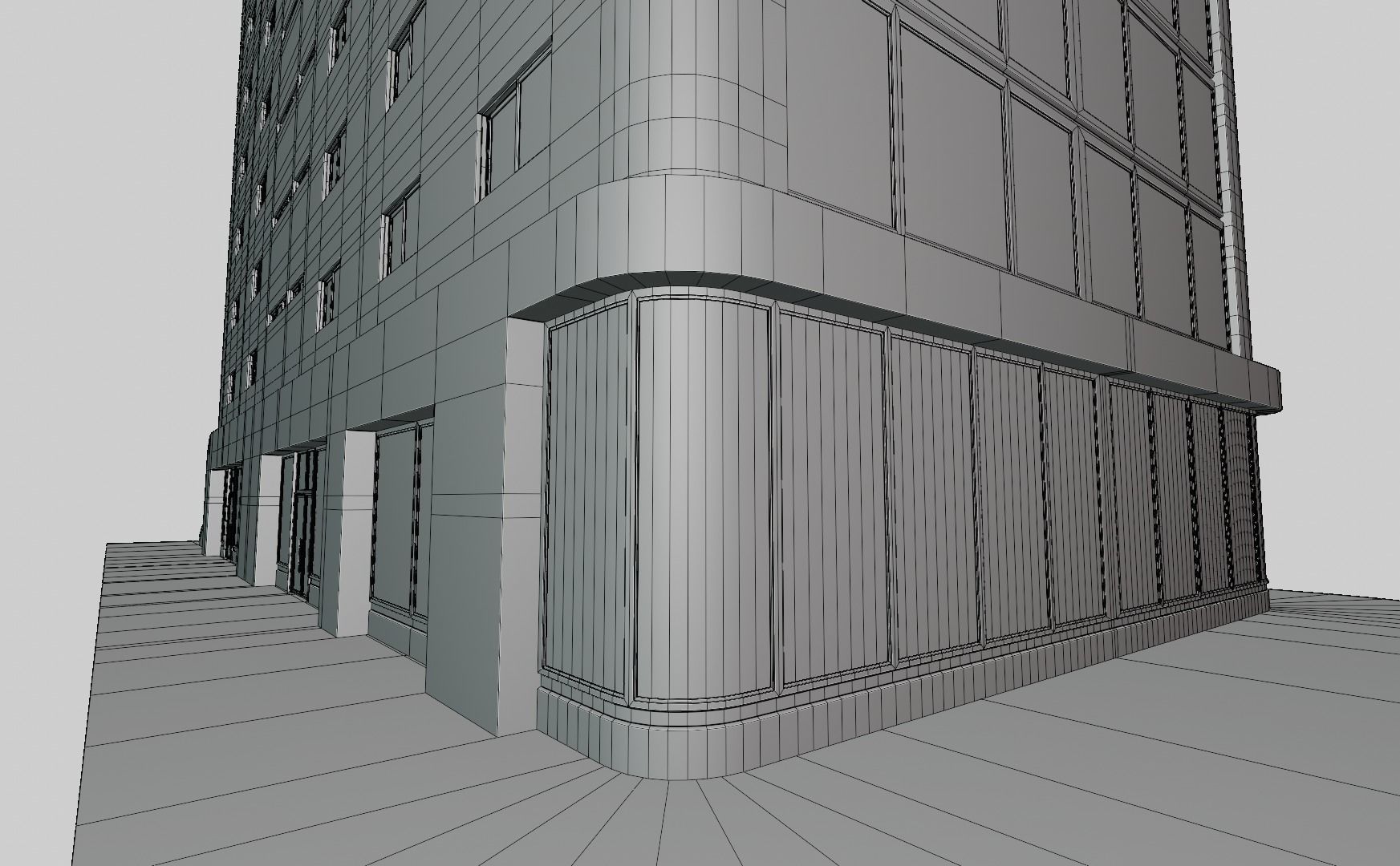 Residential Building with internal 1 3D model_16