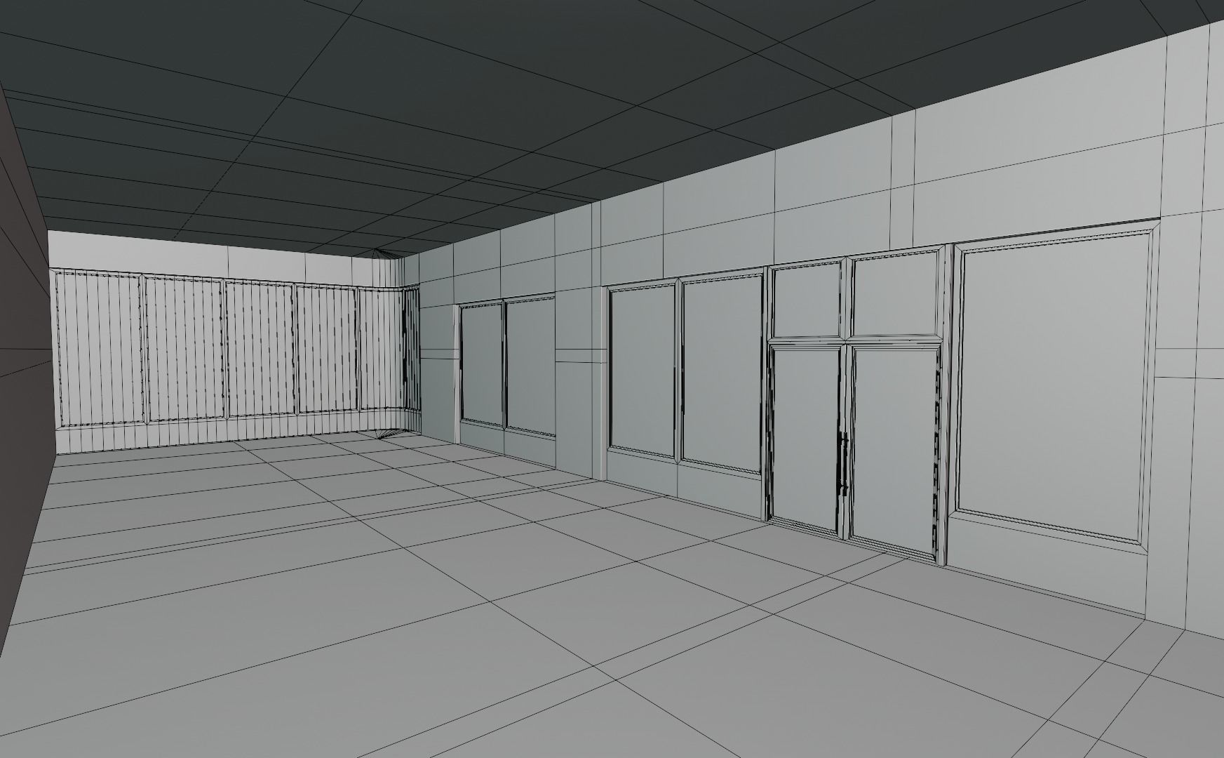 Residential Building with internal 1 3D model_27