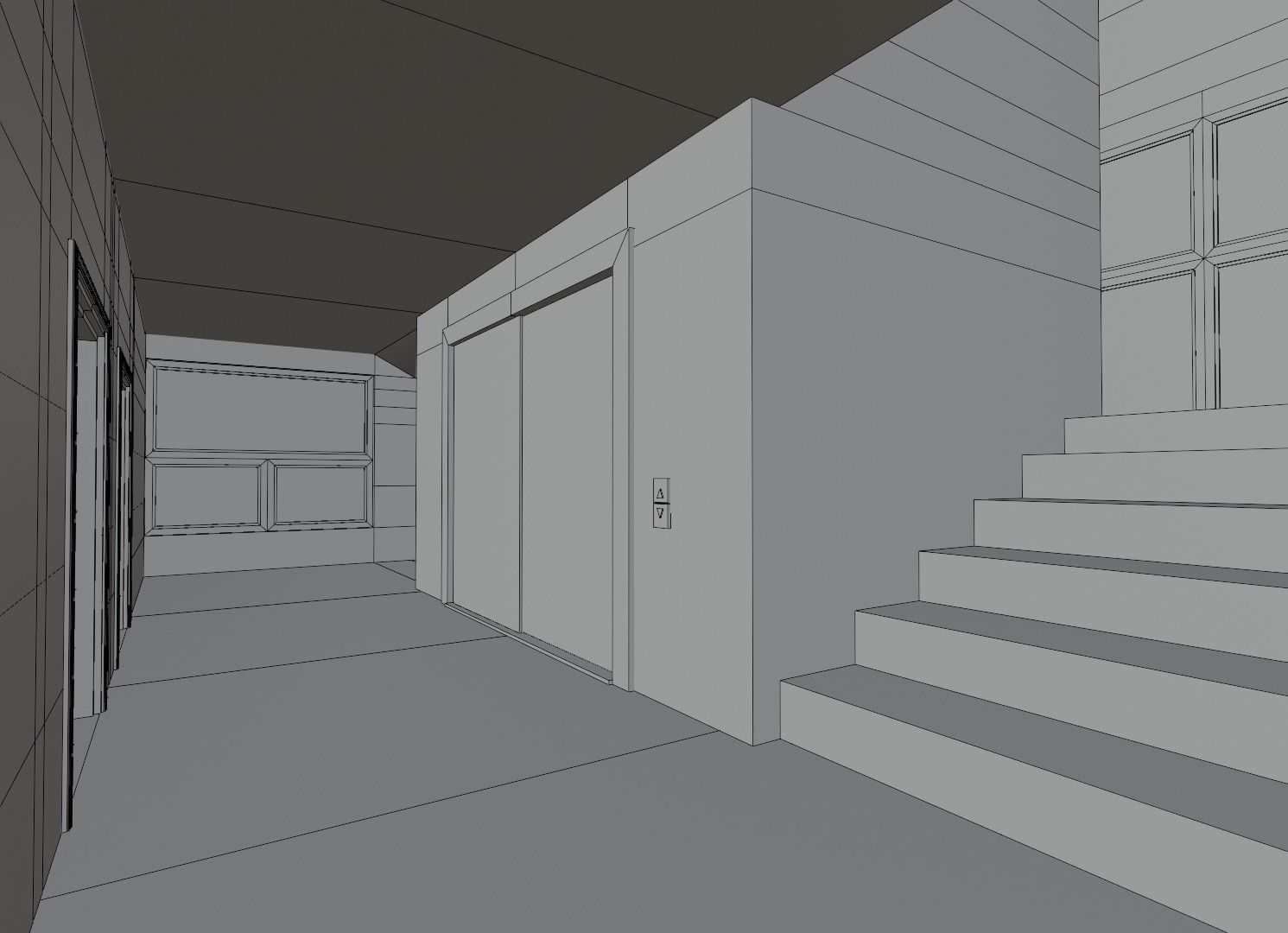 Residential Building with internal 1 3D model_21